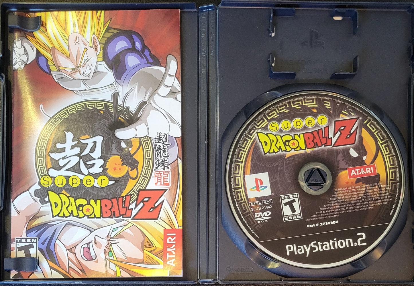 RARE Super Dragon Ball Z - Sony PlayStation 2 PS2 Refurbished Professionally Cleaned