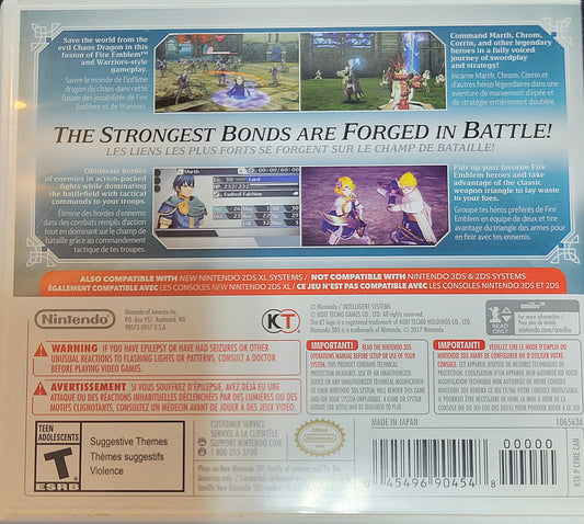 Fire Emblem: Warriors - Nintendo 3DS (2017) - Like New RE-Sealed
