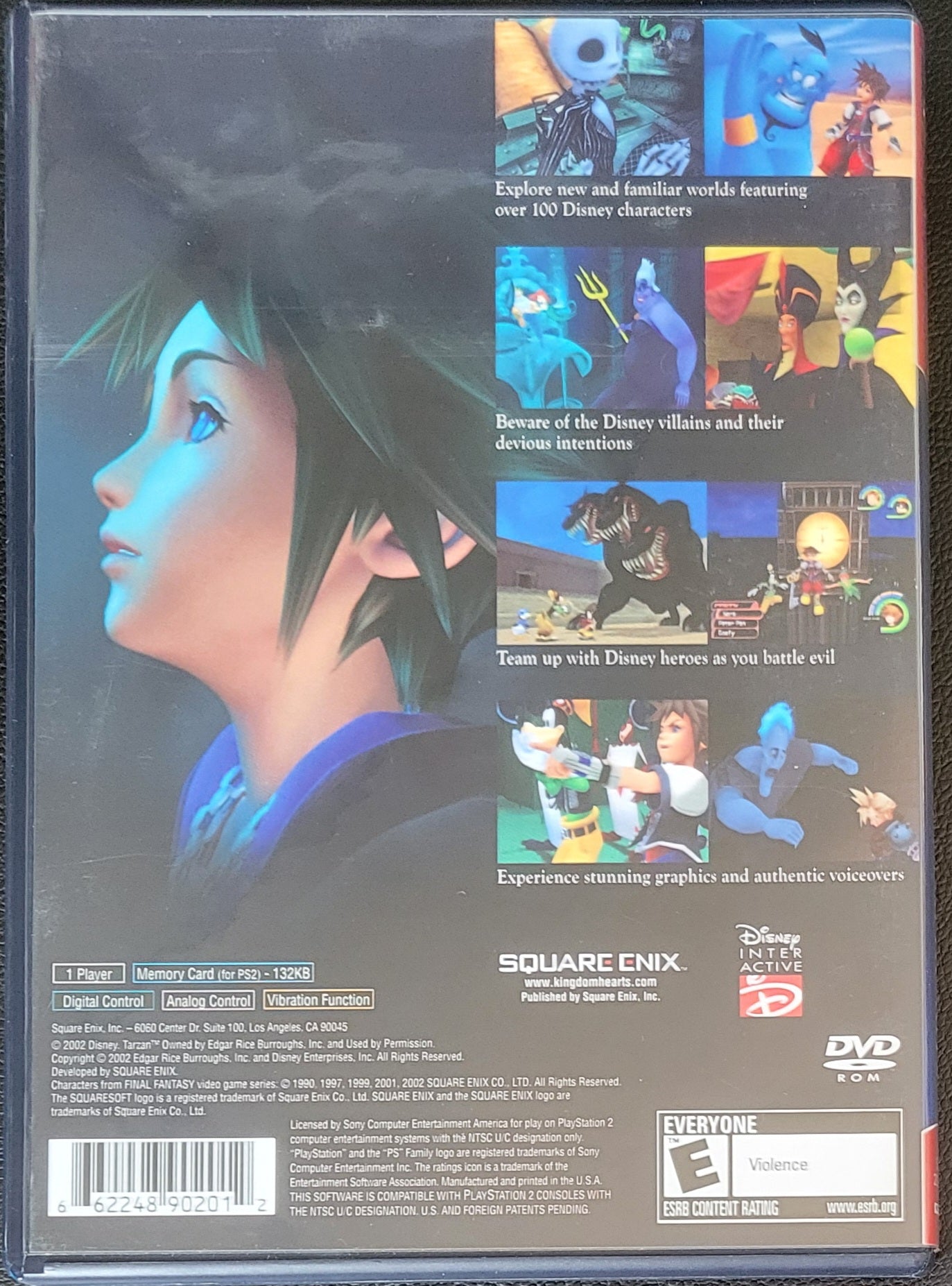 Kingdom Hearts Greatest Hits - Sony PlayStation 2 PS2 (CIB) Pre-Owned Tested & Working Great Shape!