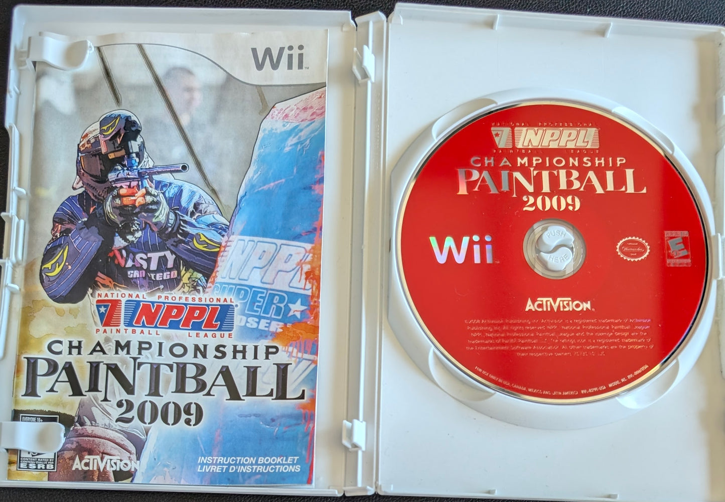 Championship Paintball 2009 (2008) - CIB Nintendo Wii | RE-Sealed