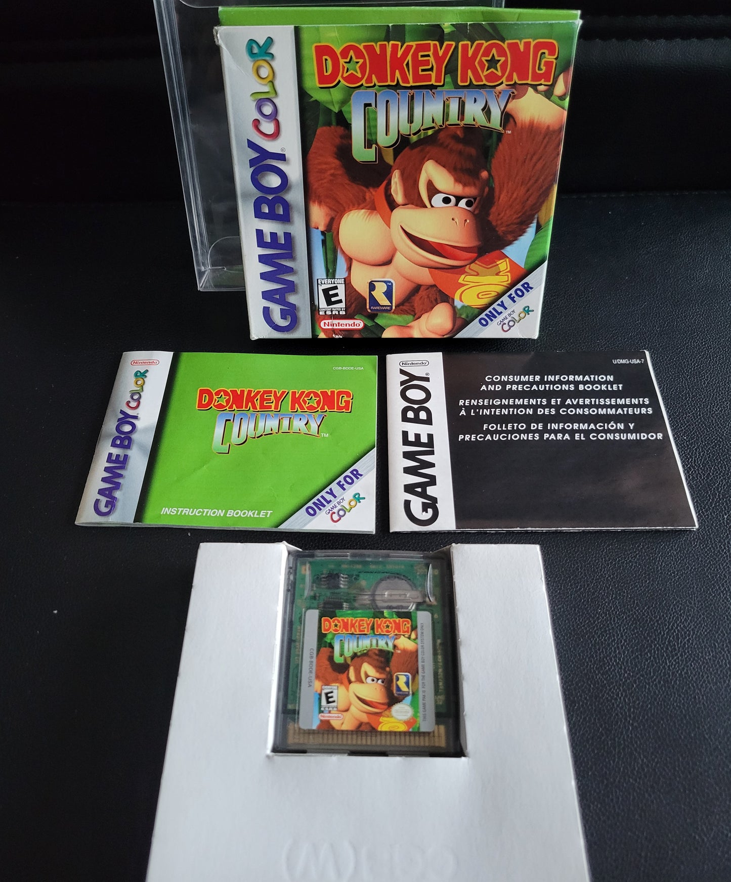 Donkey Kong Country - (CIB) Nintendo Gameboy Color 2000 (VG) GBC + Protector