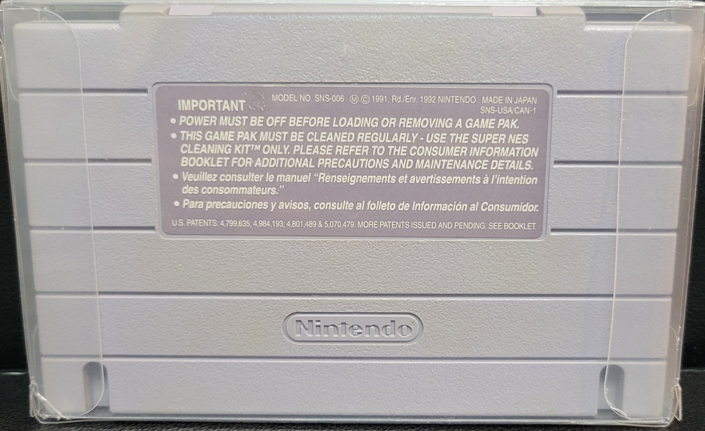 Authentic Battle Toads In Double Dragon - SNES - Super Nintendo Ent. System NTSC Cartridge