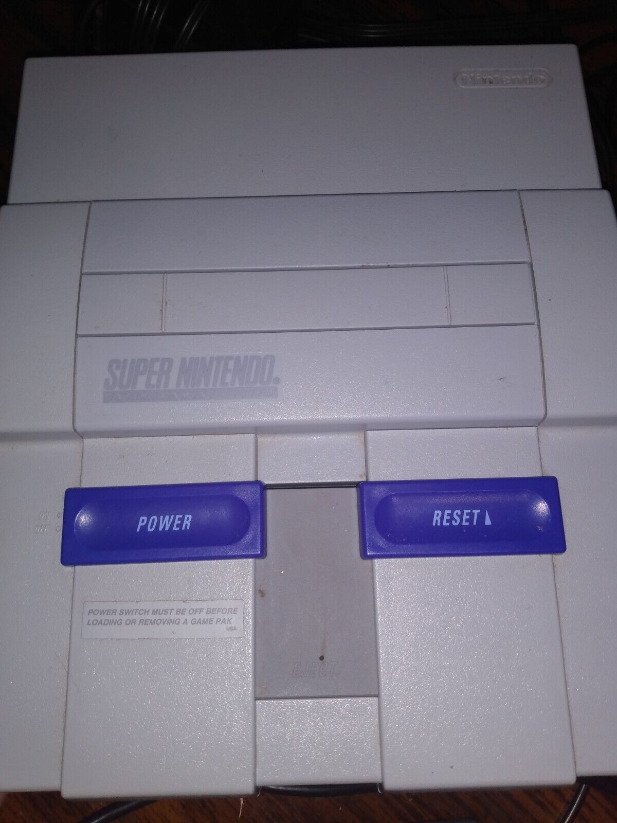 Authentic SNES (Super Nintendo Ent. System) Lot + 2 Controllers & Hook Up Cords - 4 Variants