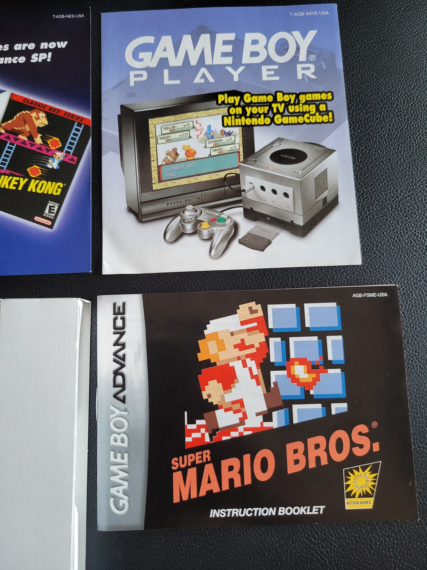 Super Mario Bros (CIB) Classic NES Series 2004 (VG) - GAMEBOY ADVANCE GBA + Protector