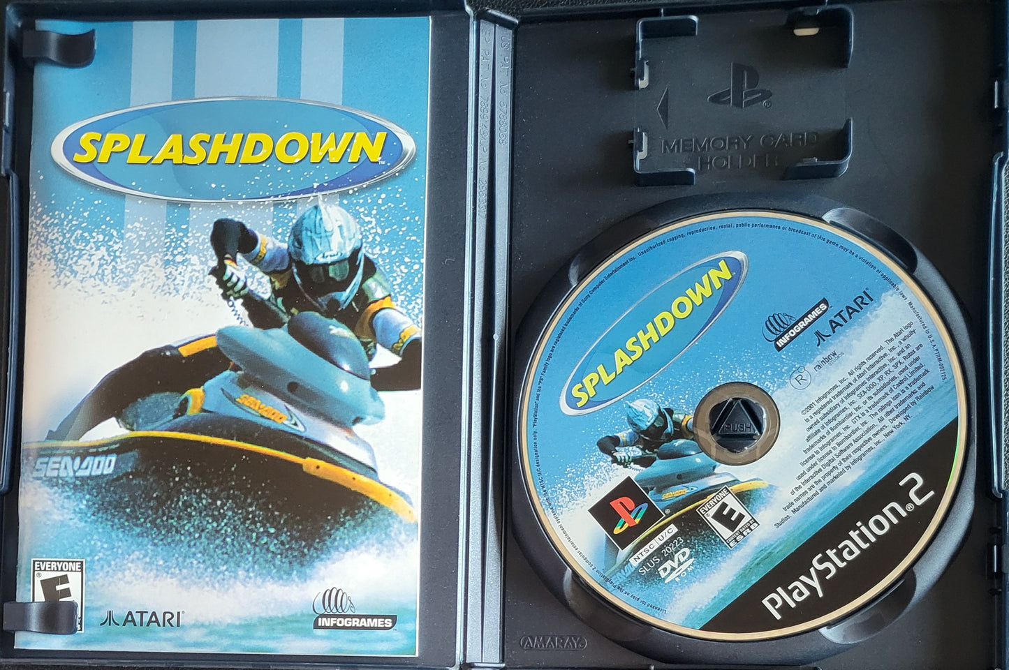 SPLASHDOWN – Sony PlayStation 2 PS2 (CIB) – Tested – Re-Sealed (2001)
