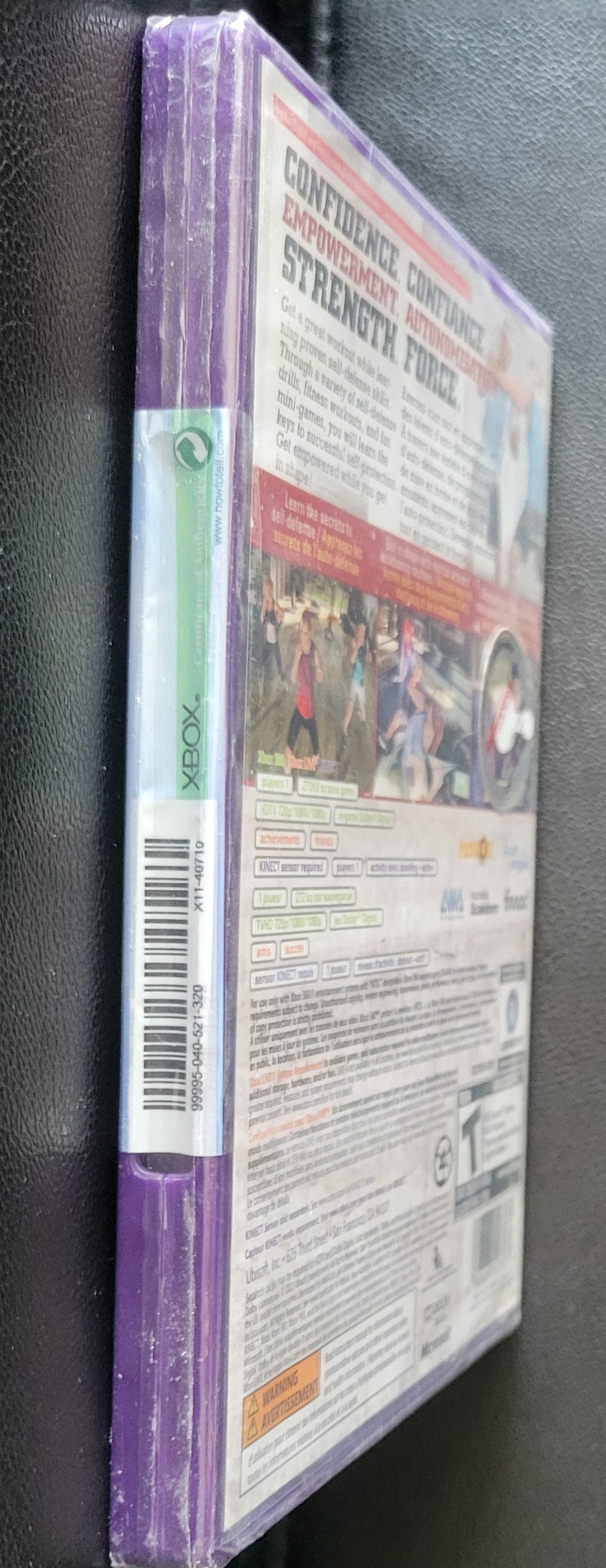 Brand New Self-Defense Training Camp - SEALED - Microsoft XBOX 360