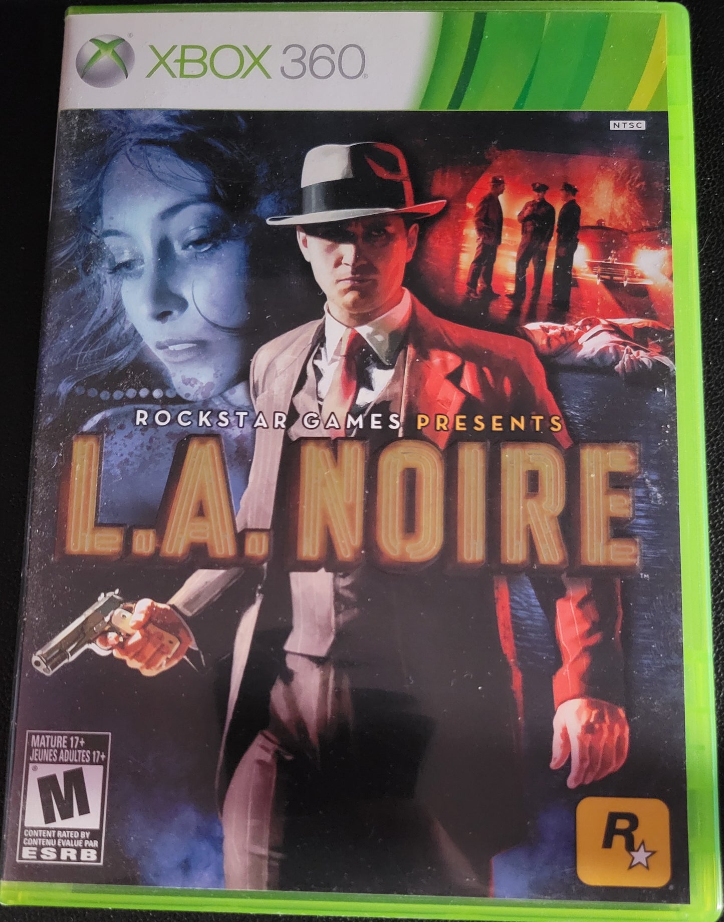 L.A. NOIRE - Microsoft XBOX 360 - CLEAN DISC CIB Pre-Owned Great Shape Tested & Working