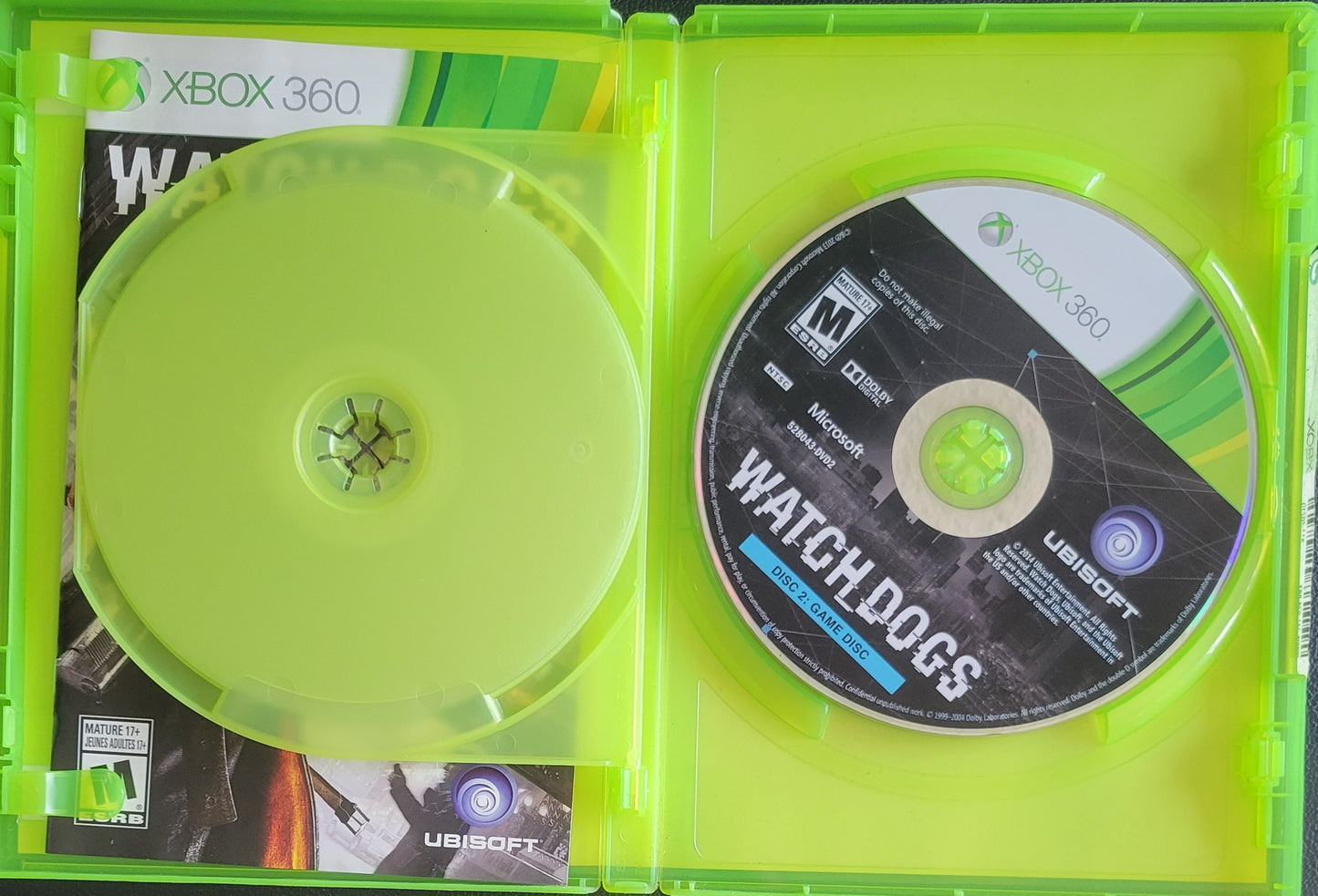 Watch Dogs Signature Edition - (CIB) - Microsoft XBOX 360 - Pre-Owned Like New CLEAN DISC