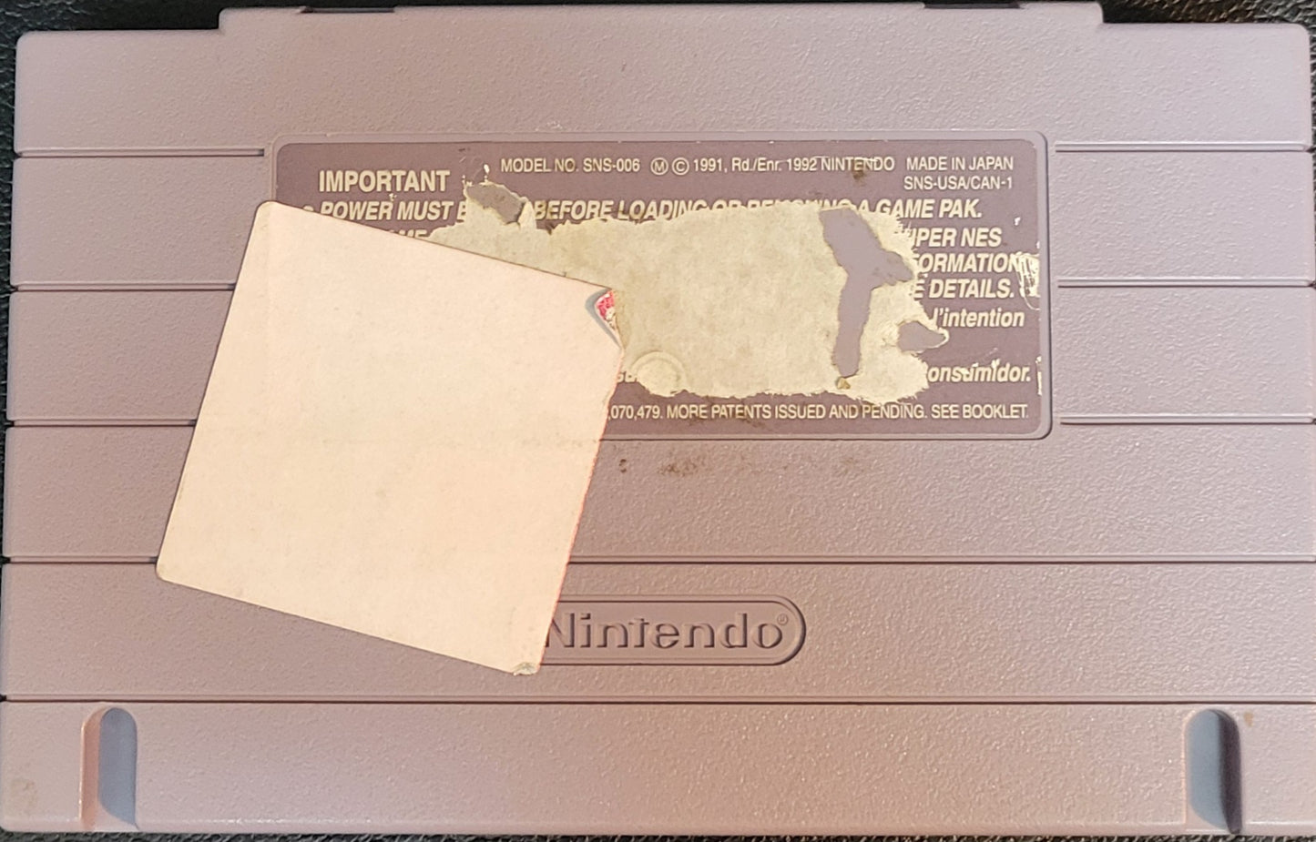 Authentic Capcom's MVP Football SNES - Super Nintendo Entertainment System Classic Arcade Game Great Original Condition Plus Plastic Protector