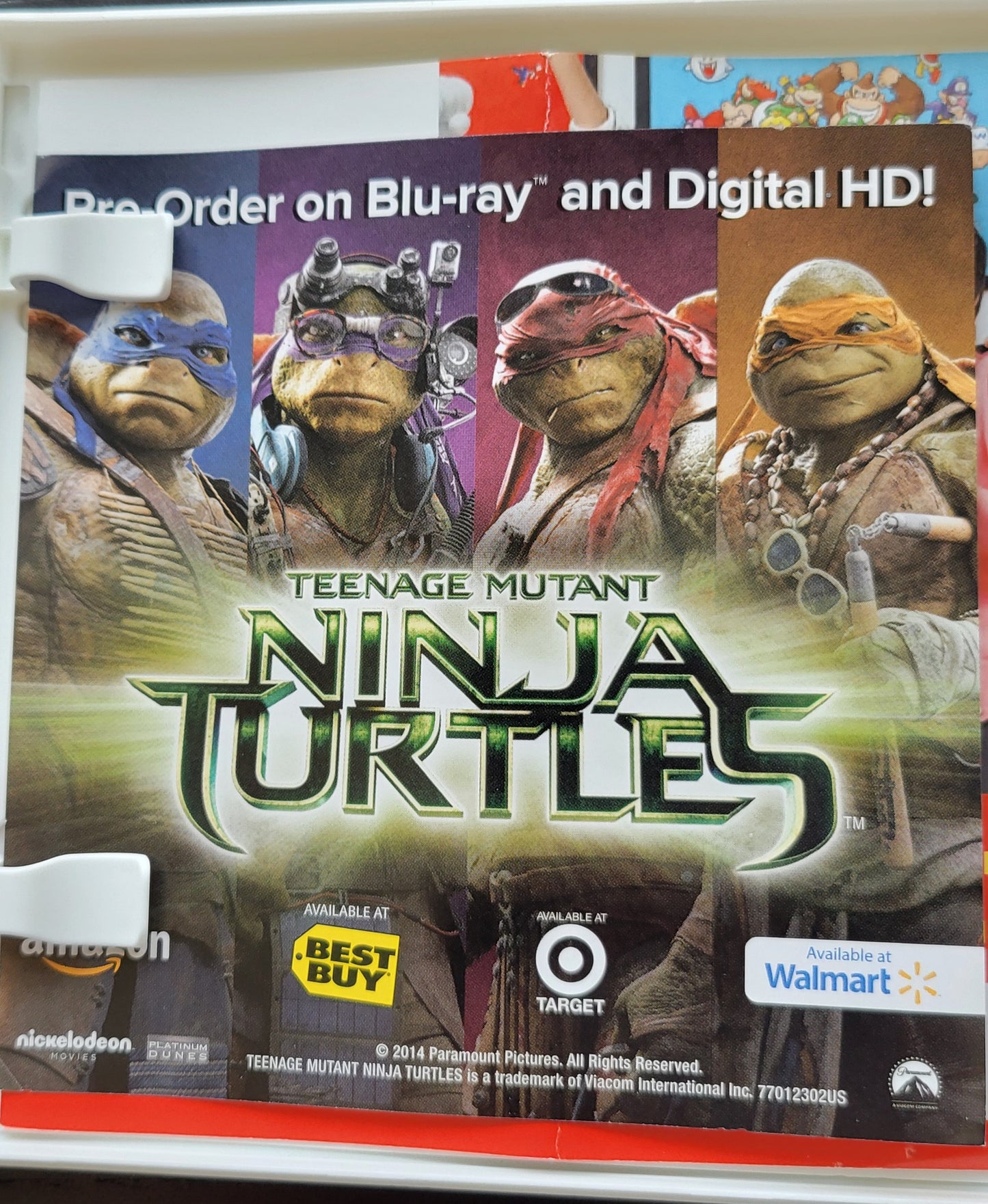 Teenage Mutant Ninja Turtles: TMNT The Movie - Nintendo 3DS 2007 - Handheld Console NTSC Cartridge Only Tested & Working