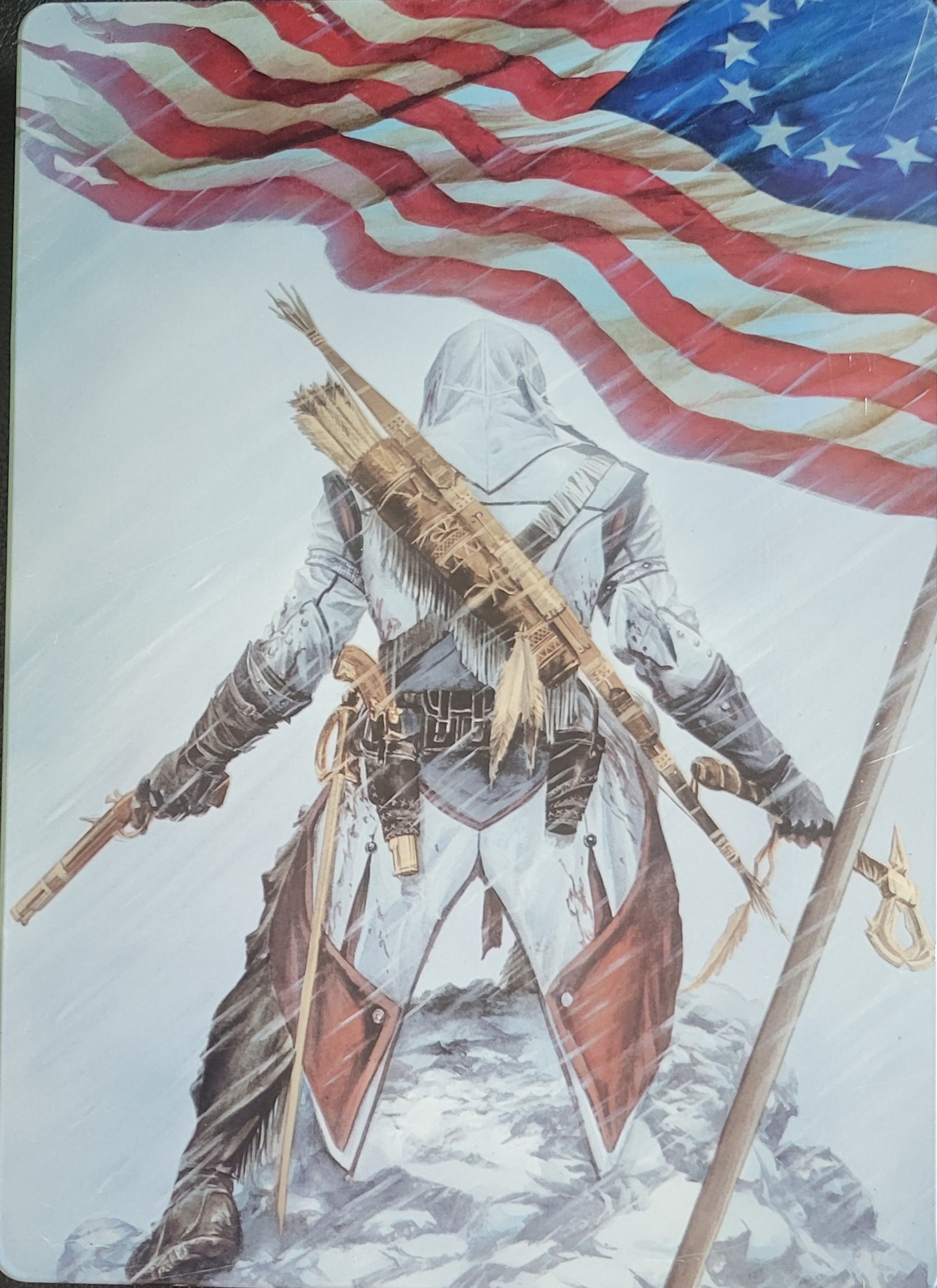 Assassin's Creed 3 Limited Edition Steelbook - (CIB) - Microsoft XBOX 360 - Pre-Owned Like New CLEAN DISC