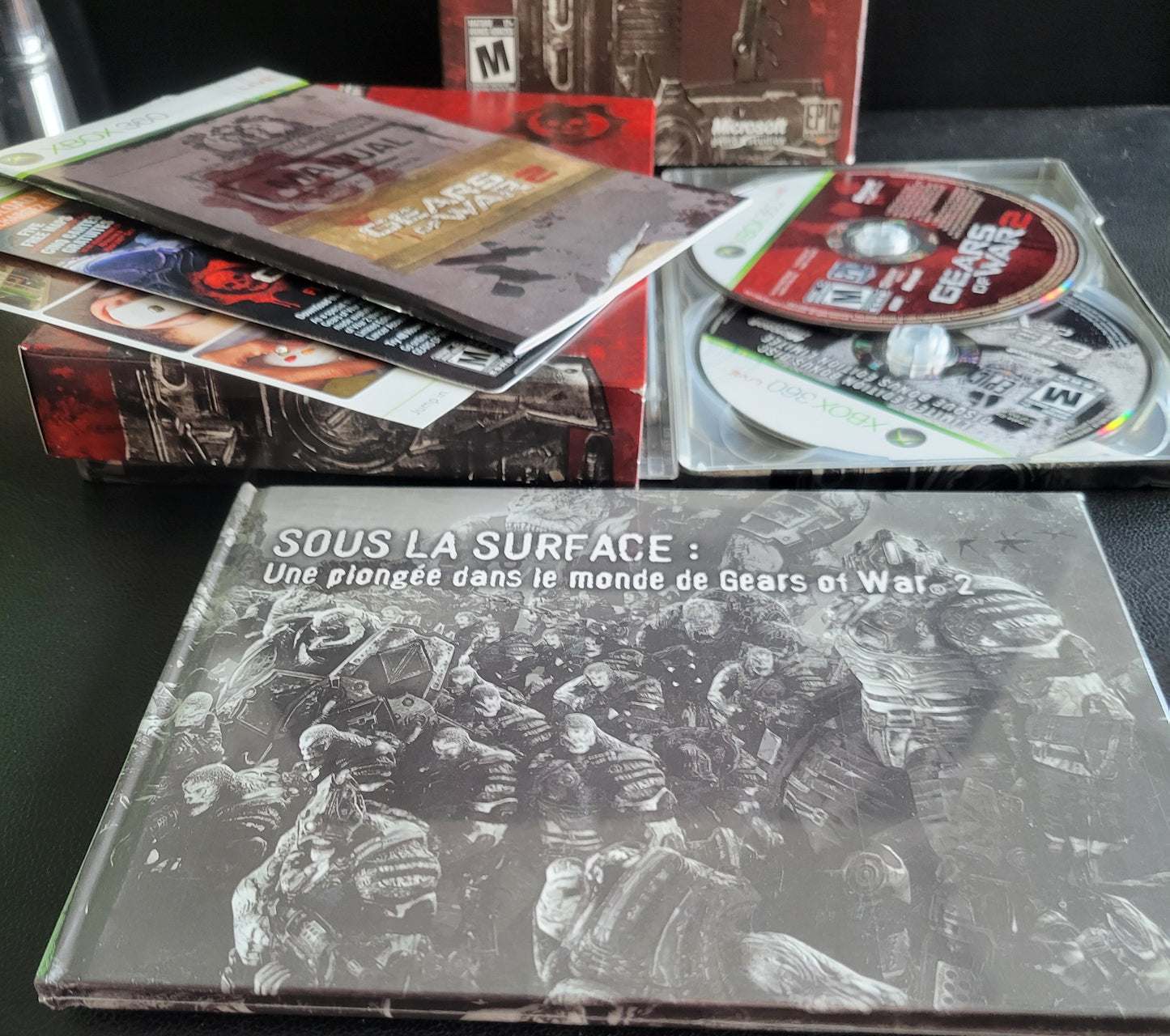 Gears Of War 2: Limited Edition - (CIB) - Microsoft XBOX 360 - Pre-Owned Like New CLEAN DISC