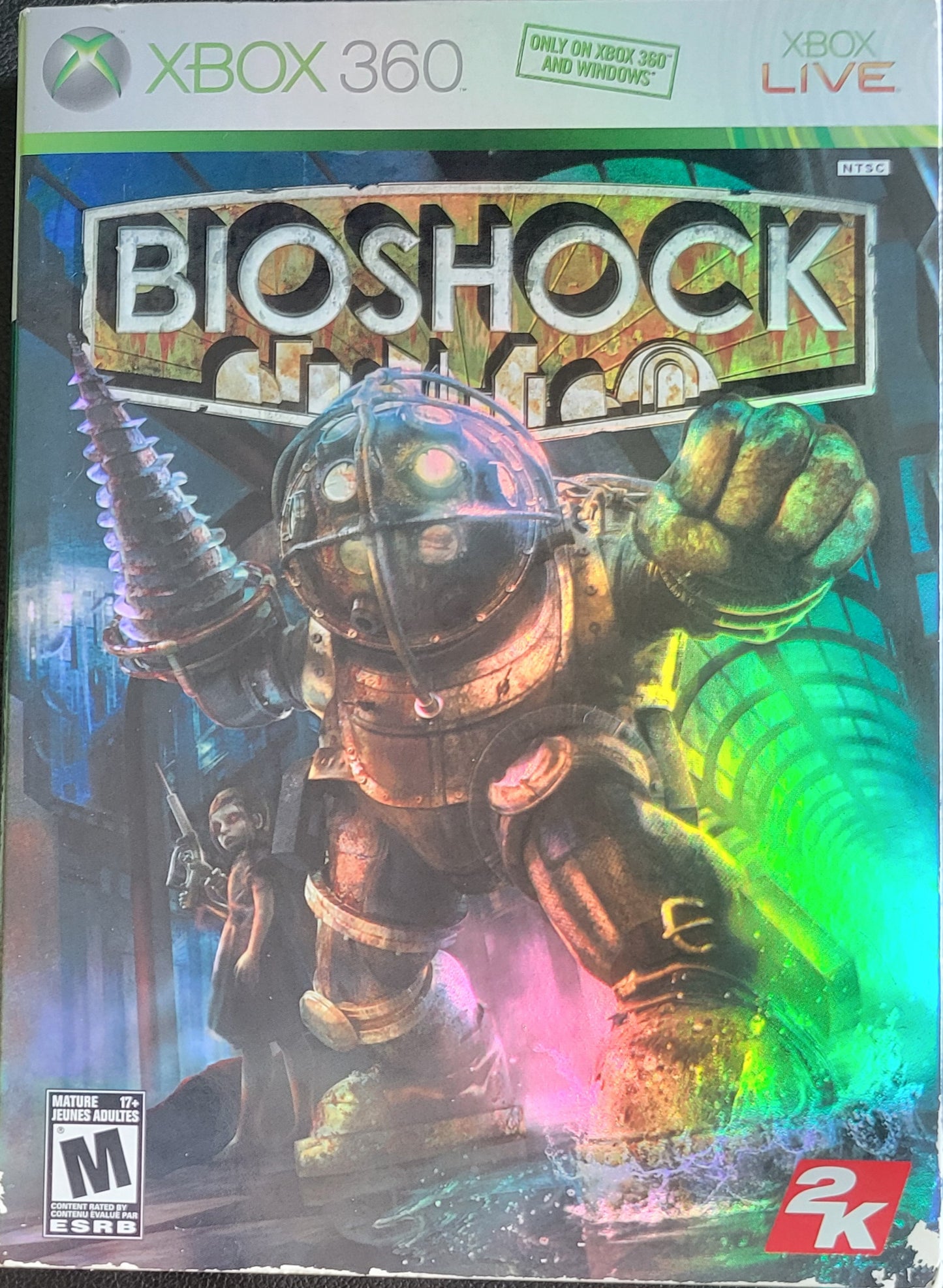 BIOSHOCK: Platinum Hits - Microsoft XBOX 360 - CIB Pre-Owned Great Shape Tested & Working