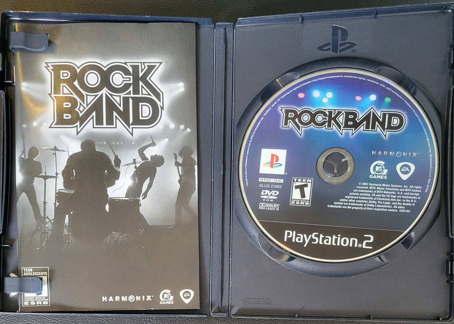 Rock Band - Sony PlayStation 2 PS2 (CIB) Pre-Owned Tested & Working Great Shape!