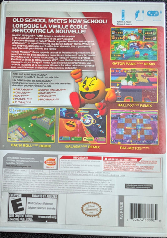 Namco Museum Remix - 2013 Nintendo - Wii - RE Sealed MINT