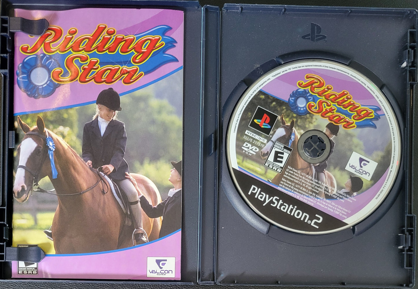 Riding Star - Sony PlayStation 2 PS2 (CIB) Pre-Owned Tested & Working Great Shape!