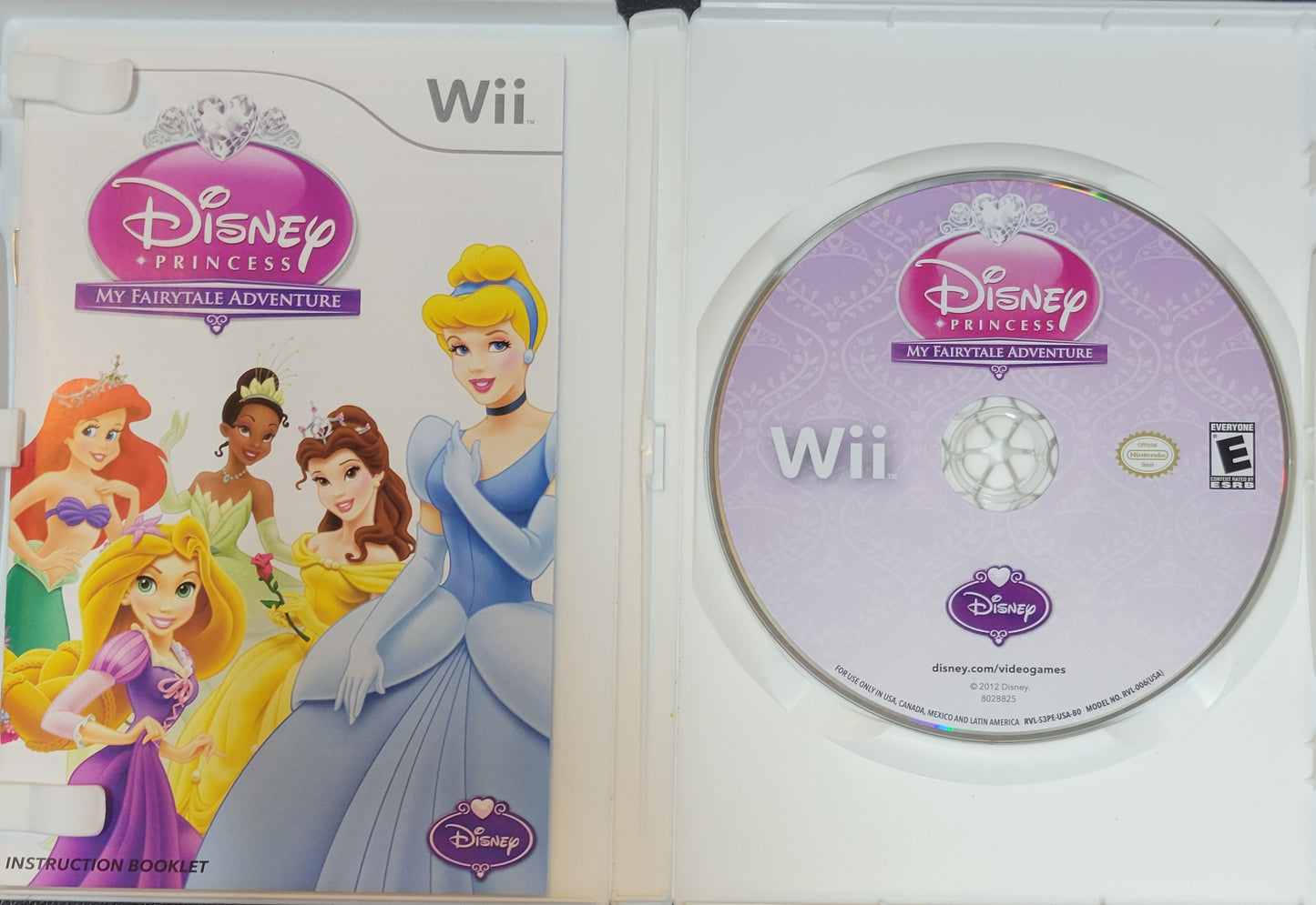 Disney Princess My Fairytale Adventure – 2011 Nintendo Wii CIB Re-Sealed Like New