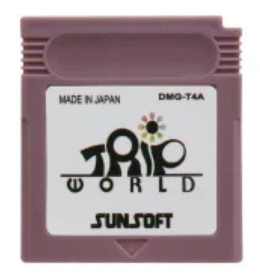 TRIP WORLD - GAMEBOY -  GB GBC GBA Handheld Console NTSC Cartridge