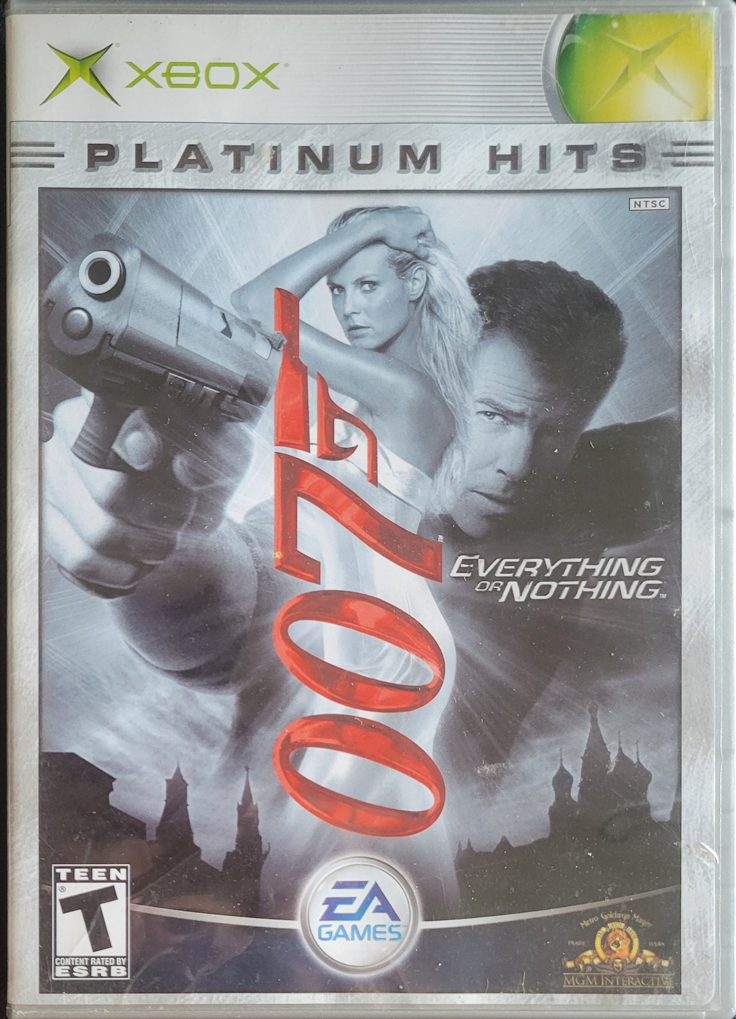 007 Everything Or Nothing *Platinum Hits* - (CIB) OG Microsoft XBOX Pre-Owned Great Shape Tested & Working CLEAN DISC