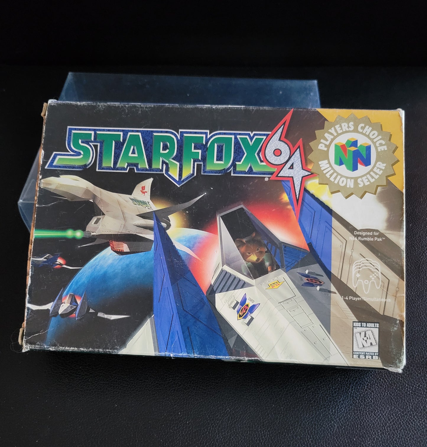 Starfox 64: Players Choice Edition NINTENDO N64 (1997) (CIB) COMPLETE + Protector