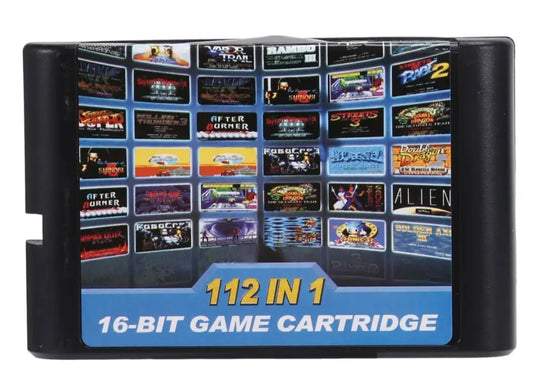112 Of Your Favorite Sega Games In 1 16 Bit Game Cartridge Sega Genesis & Megadrive Compatible