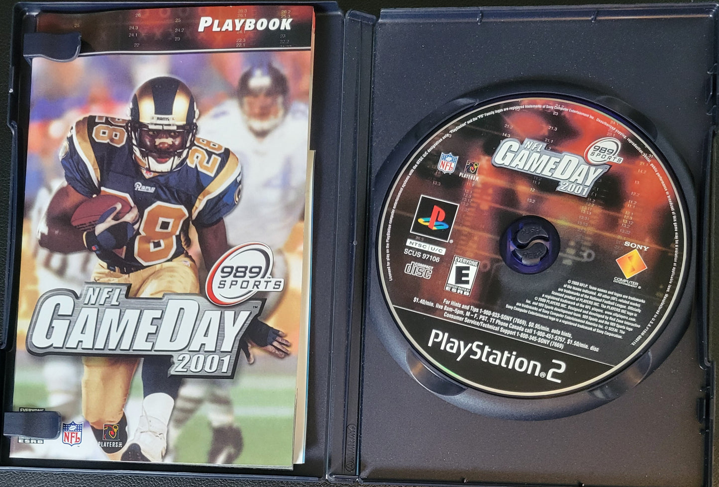 NFL Gameday 2001 - Sony PlayStation 2 PS2 (CIB) Pre-Owned Tested & Working Great Shape!