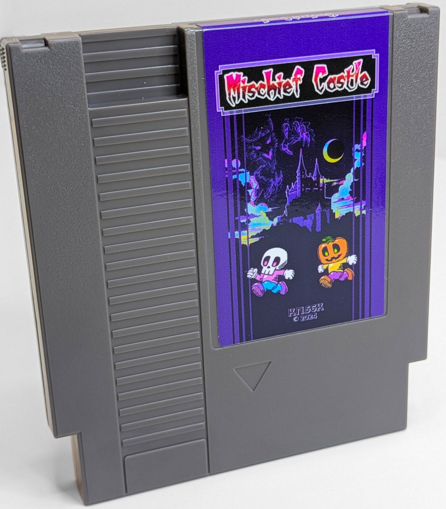 Mischief Castle - NES (Nintendo Ent. System 1983) 72 Pin 8 Bit Video Game Cartridge