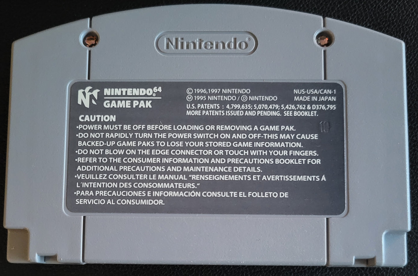 Mario Tennis - NINTENDO N64 (2000) (CIB) COMPLETE + Protector