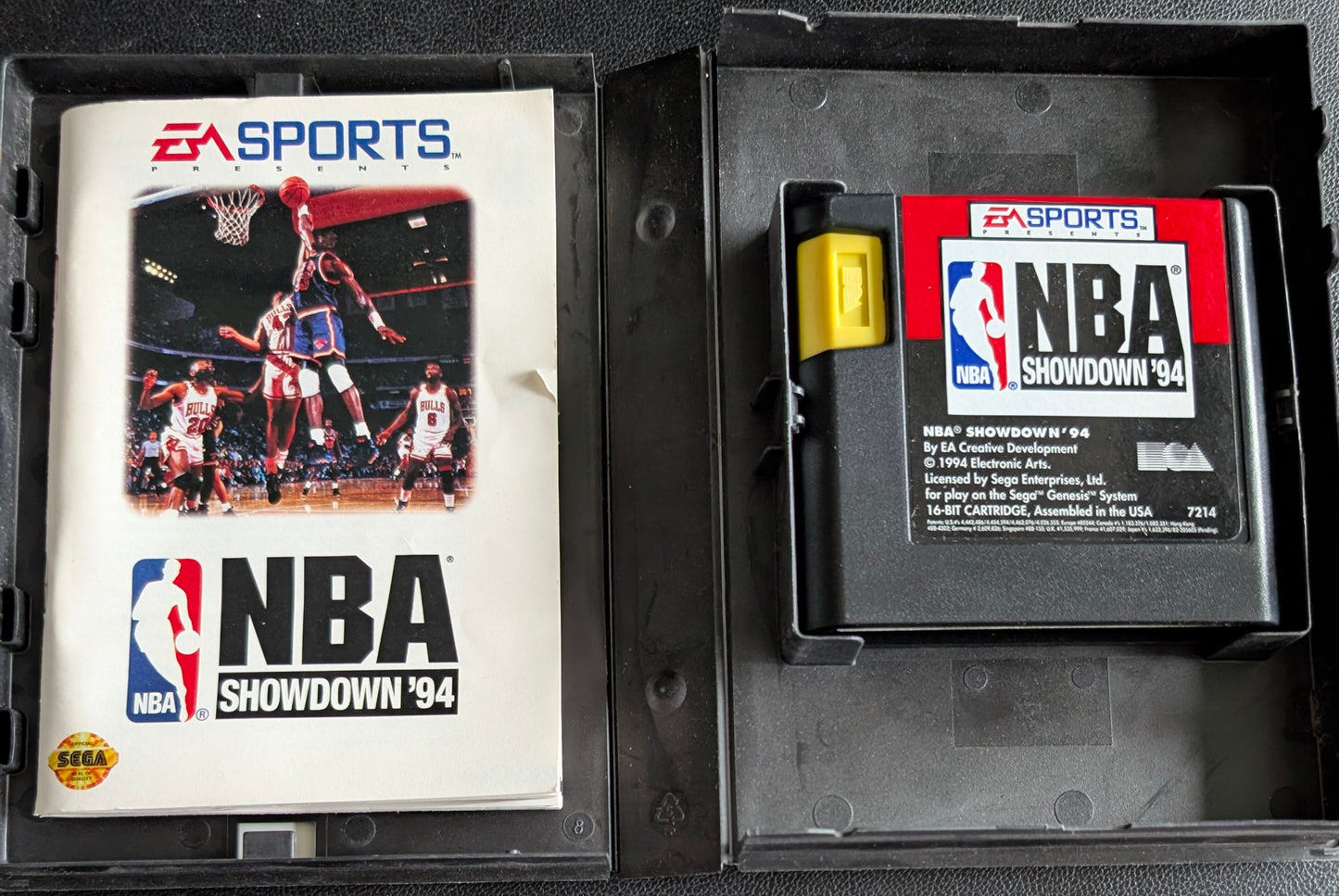 NBA Showdown '94 - Boxed CIB (Sega Genesis) | 1993 | Sports