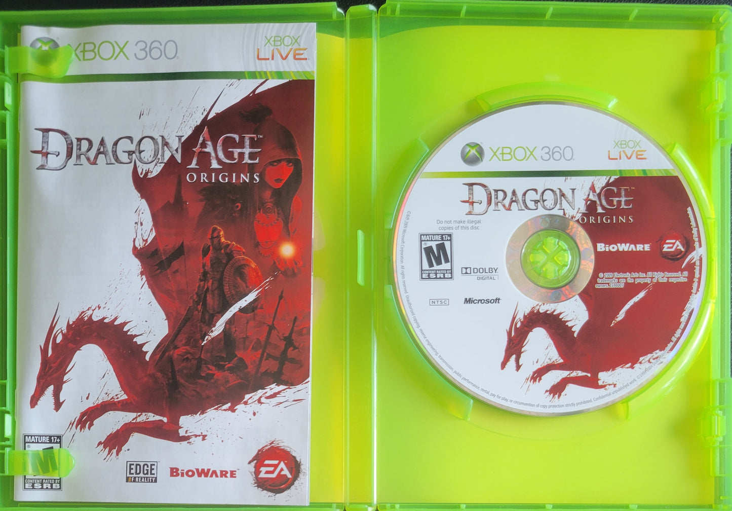 Dragon Age Origins *Ultimate Edition* - (CIB) - Microsoft XBOX 360 - Pre-Owned MINT