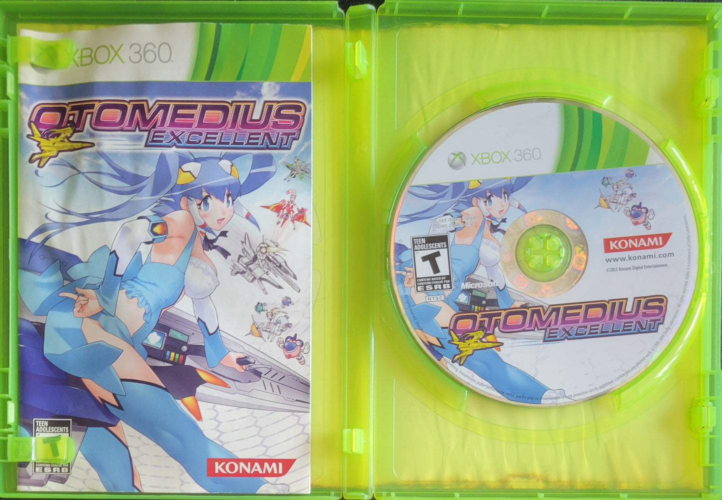 Otomedius Excellent - (CIB) - Microsoft XBOX 360 - Pre-Owned Like New CLEAN DISC