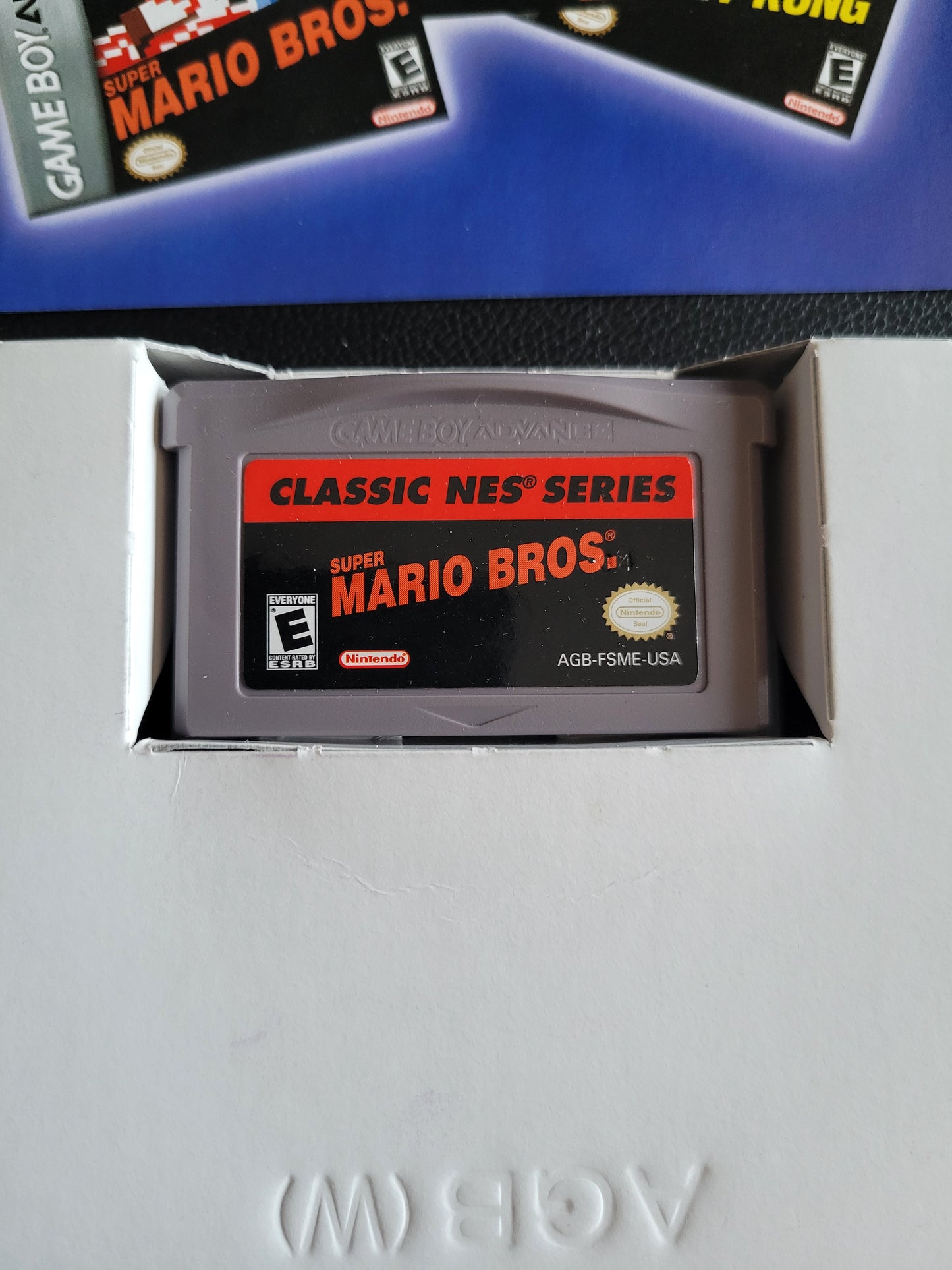 Super Mario Bros (CIB) Classic NES Series 2004 (VG) - GAMEBOY ADVANCE GBA + Protector
