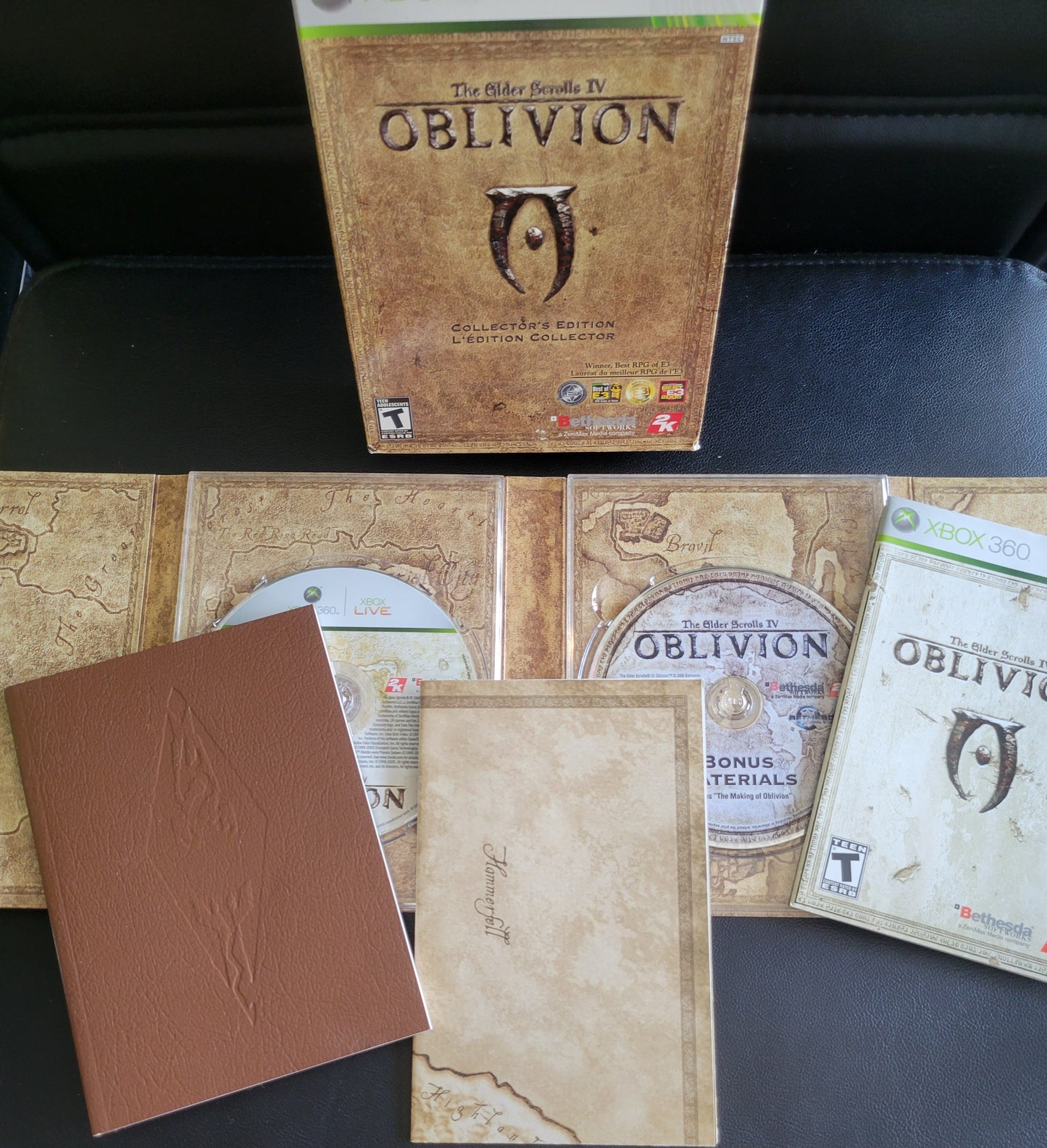 Oblivion: Elder Scrolls Collectors Edition - (CIB) - Microsoft XBOX 360 - Pre-Owned Like New CLEAN DISC