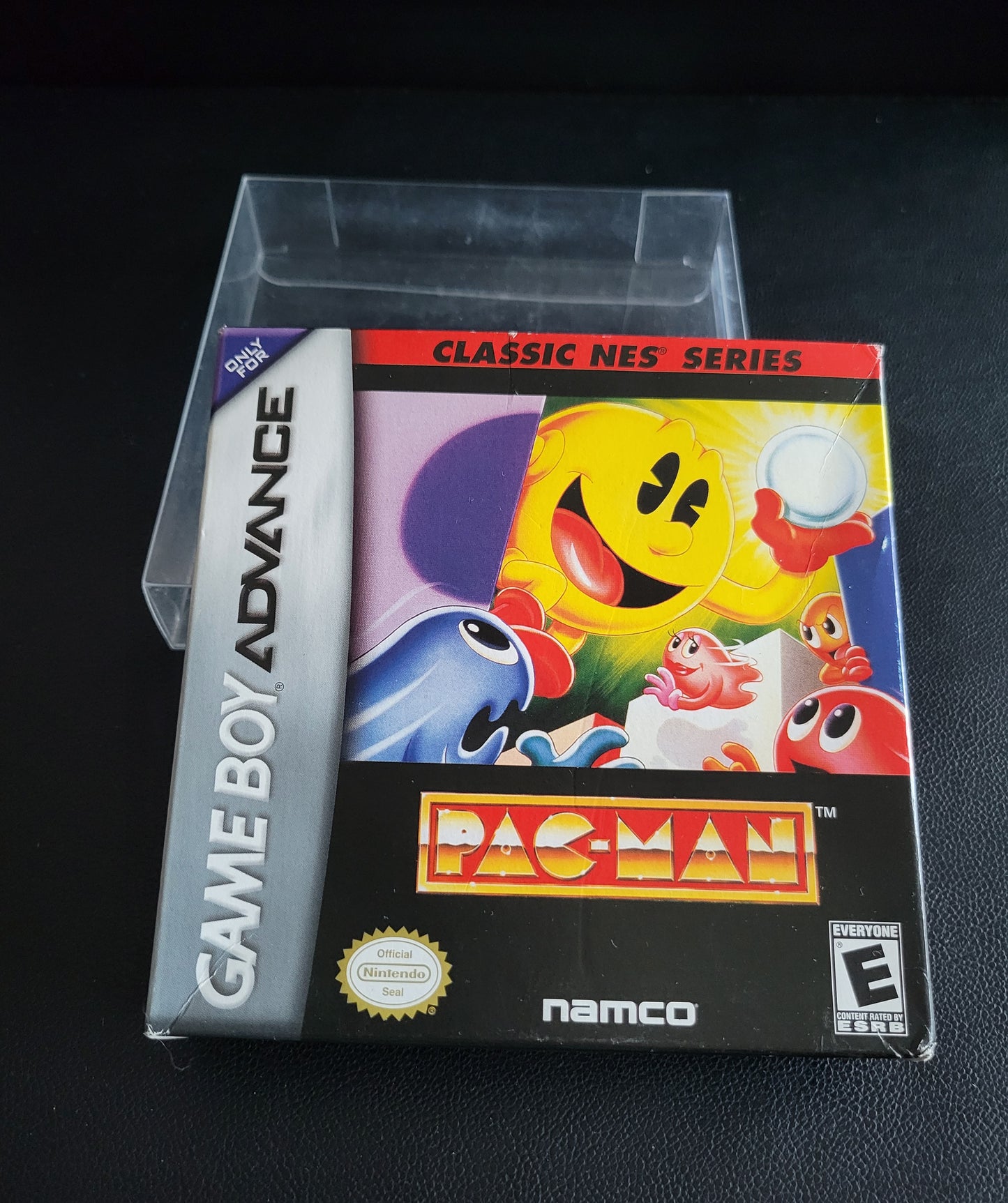 Pac-Man (CIB) Classic NES Series 2004 (VG) - GAMEBOY ADVANCE GBA + Protector