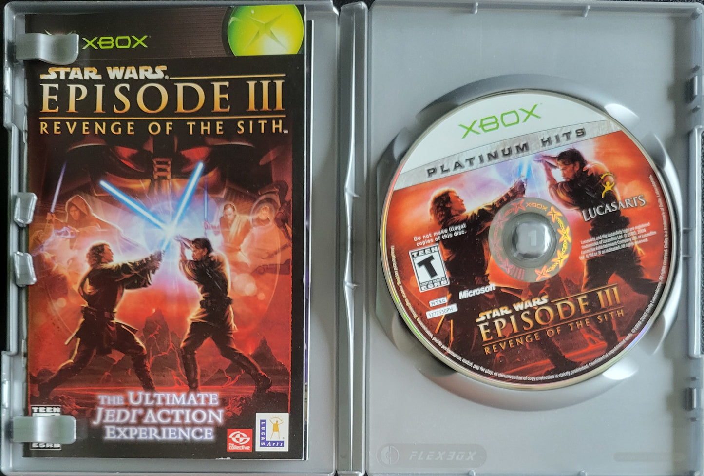 Star Wars 3: Revenge Of The Sith *PH* - (CIB) OG Microsoft XBOX Pre-Owned Great Shape Tested & Working CLEAN DISC