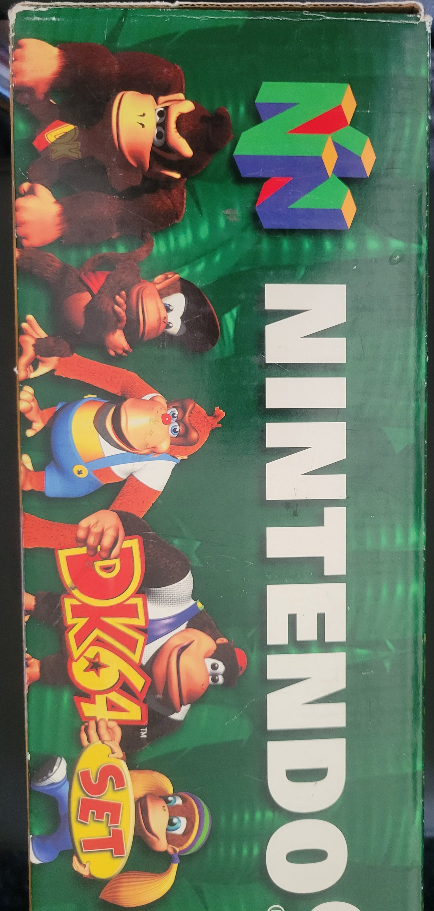 N64 Donkey Kong 64' Edition (Early Release) Nintendo 64 System ● OPEN BOX ● FACTORY PLASTIC ● IMMACULATE CONDITION
