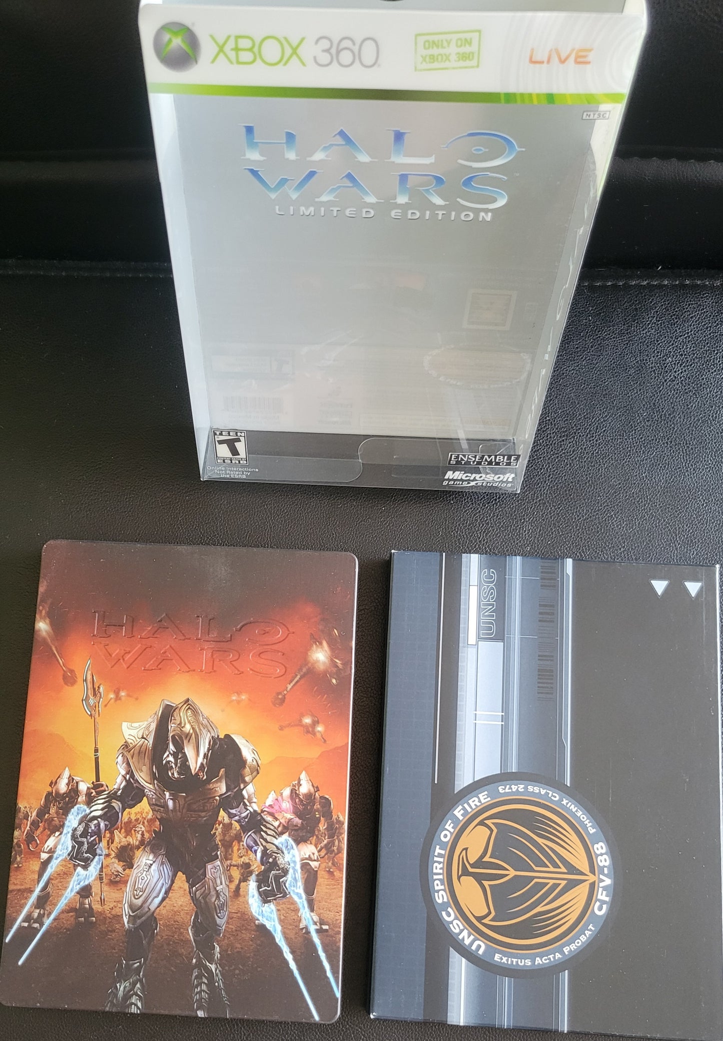 RARE Halo Wars Limited Edition Box Set - (CIB) - Microsoft XBOX 360 - Pre-Owned Like New CLEAN DISC