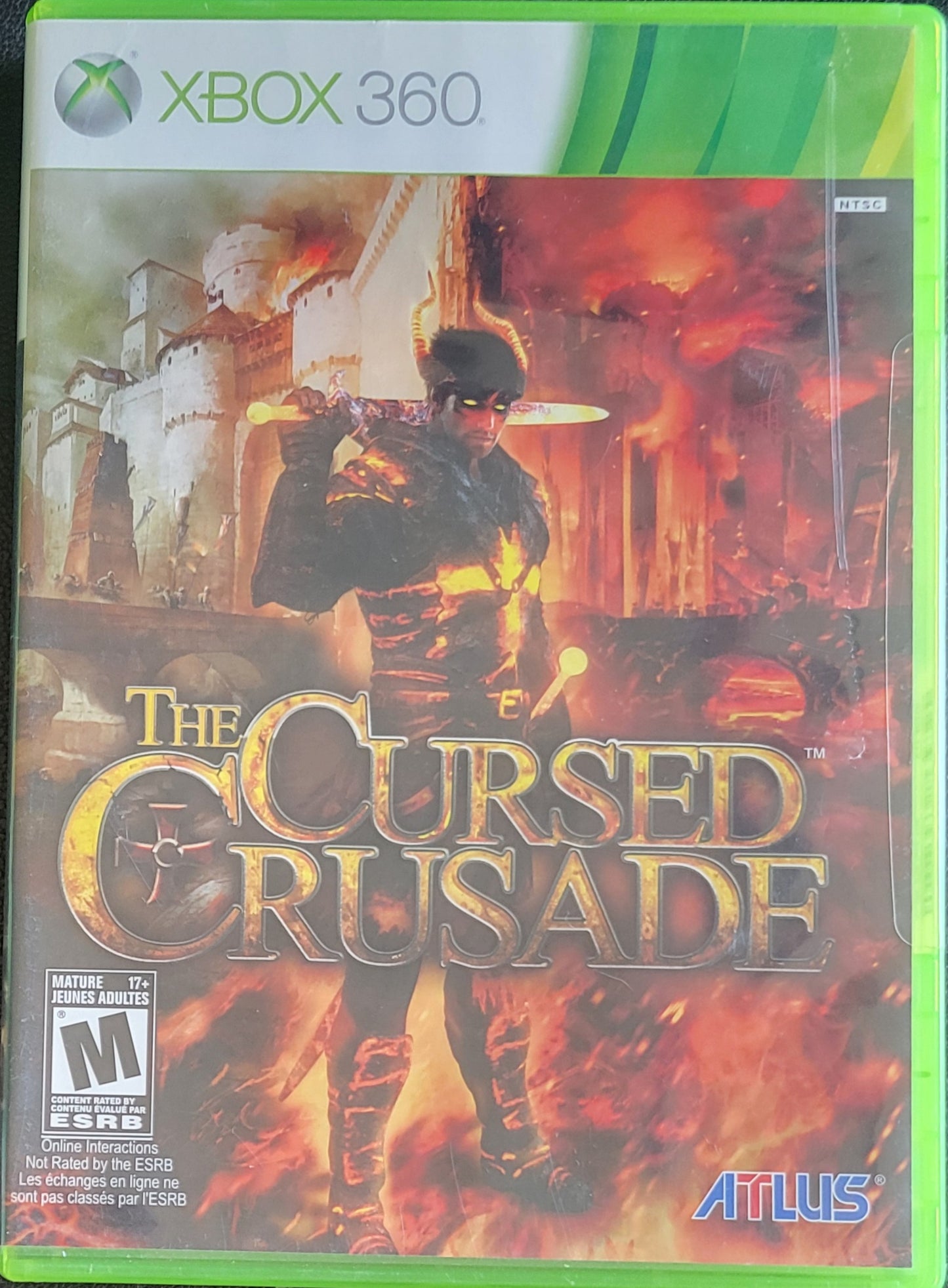 The Cursed Crusade FACTORY SEALED - (NEW) - Microsoft XBOX 360 - Mint!