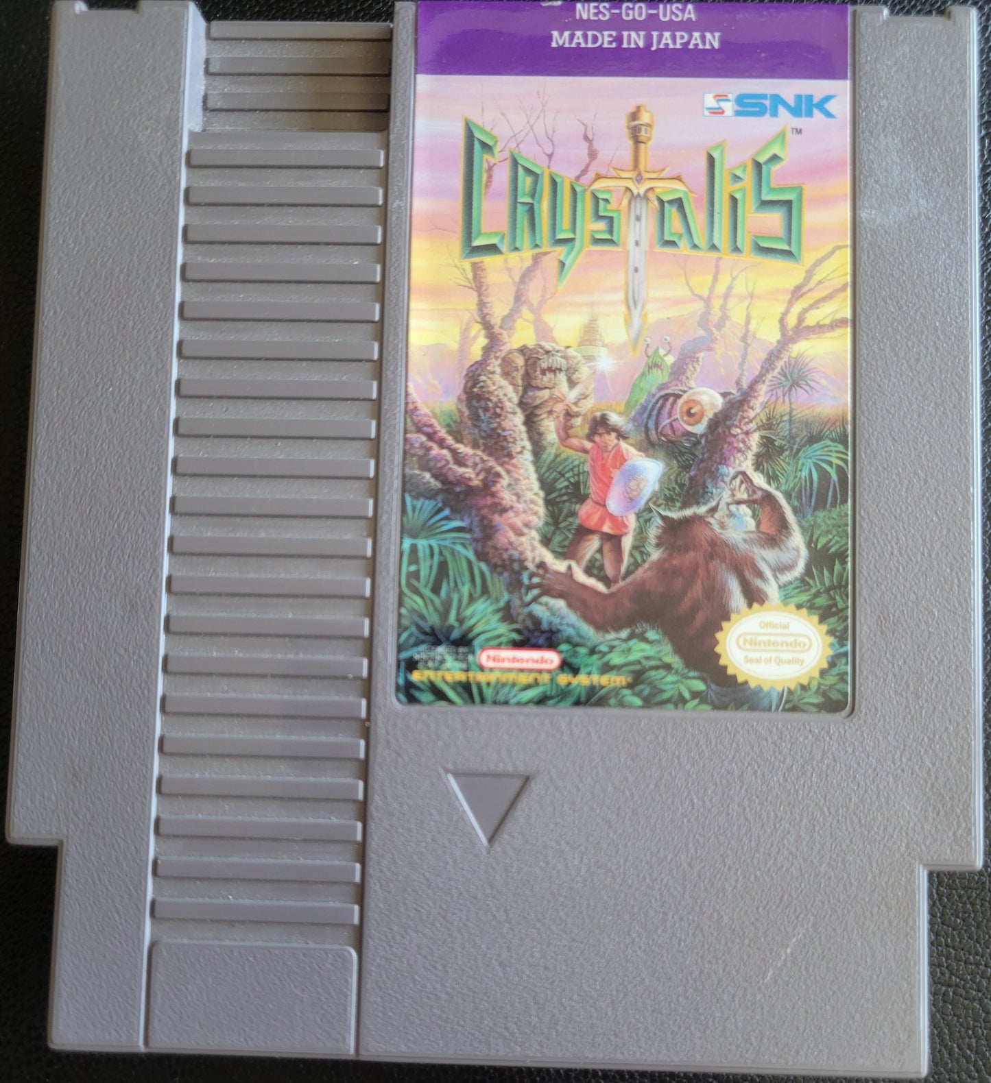 Crystalis - NES (1990 Nintendo Entertainment System) GREAT SHAPE