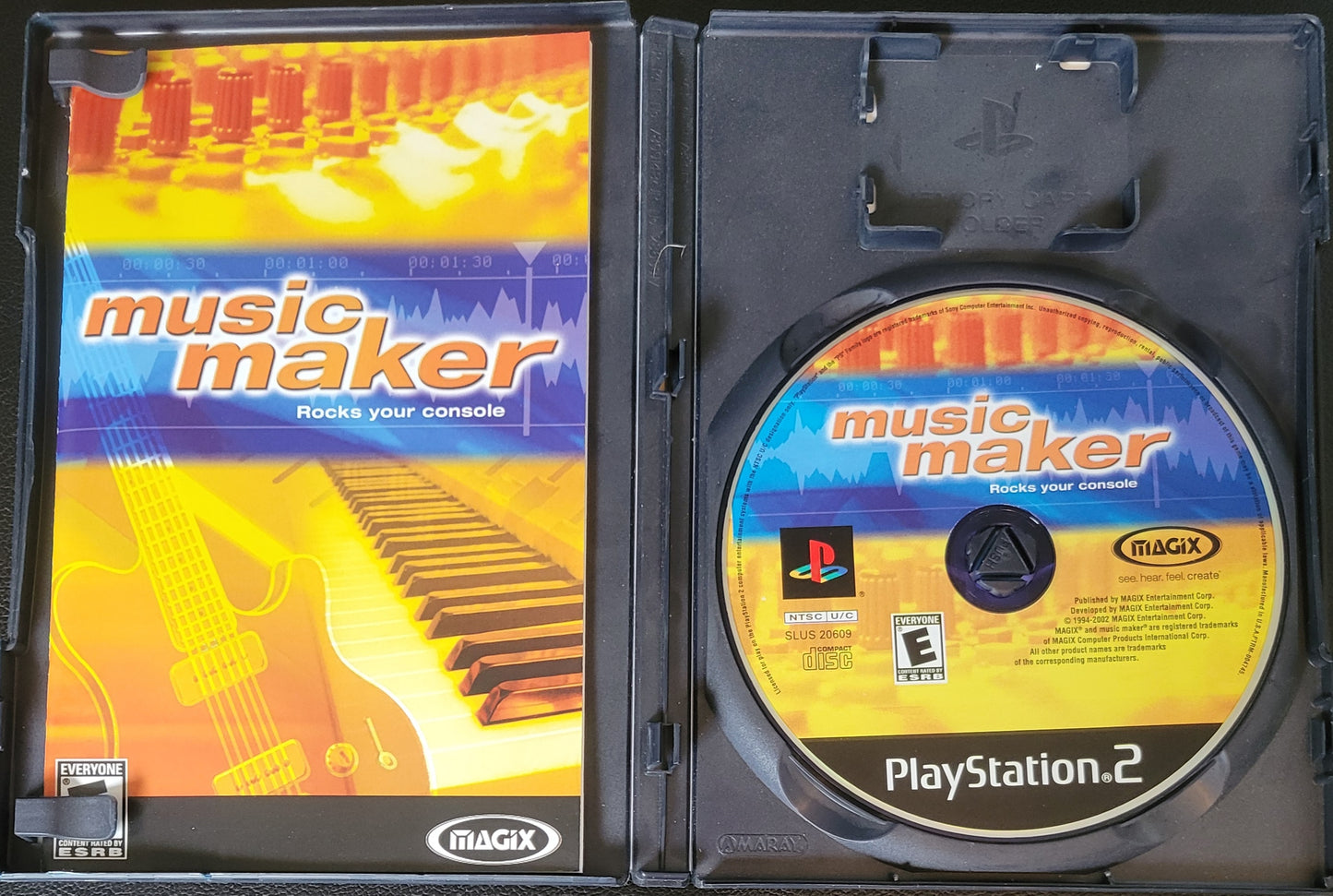 Music Maker - Sony PlayStation 2 PS2 (CIB) Pre-Owned Tested & Working Great Shape!