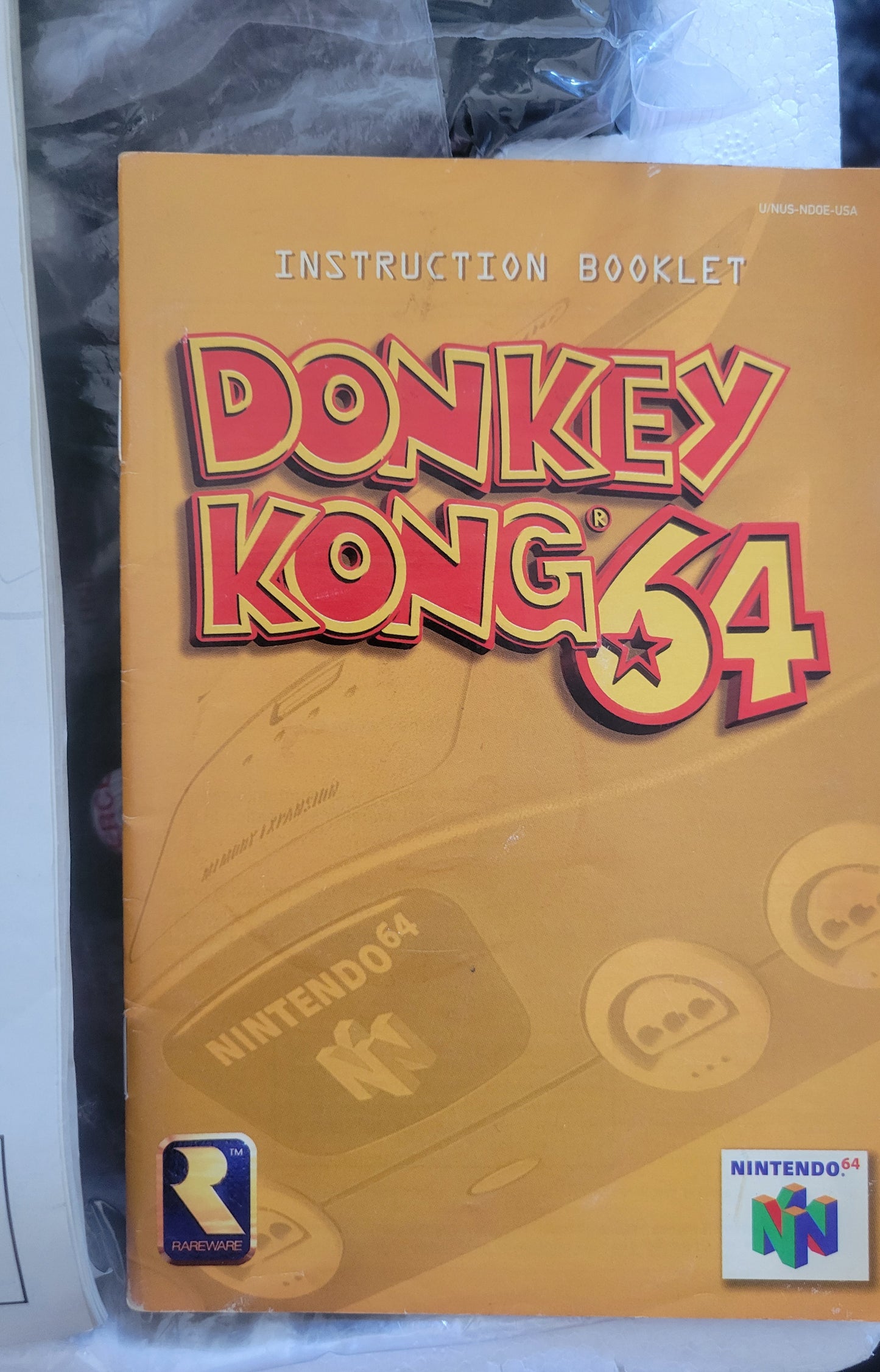 N64 Donkey Kong 64' Edition (Early Release) Nintendo 64 System ● OPEN BOX ● FACTORY PLASTIC ● IMMACULATE CONDITION