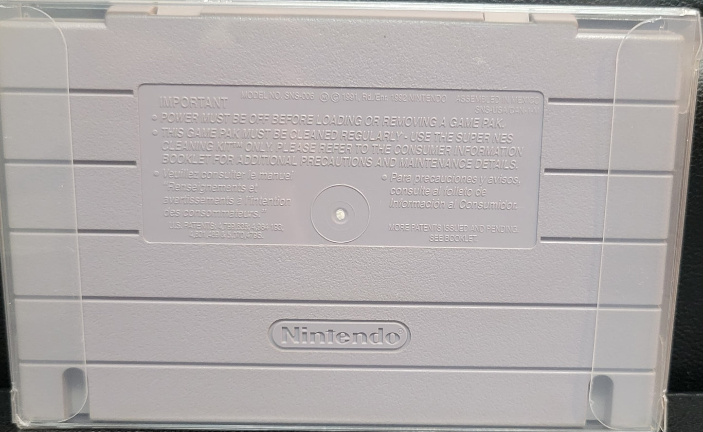Authentic Goof Troop - SNES - Super Nintendo Ent. System NTSC Cartridge Plus Plastic Protector
