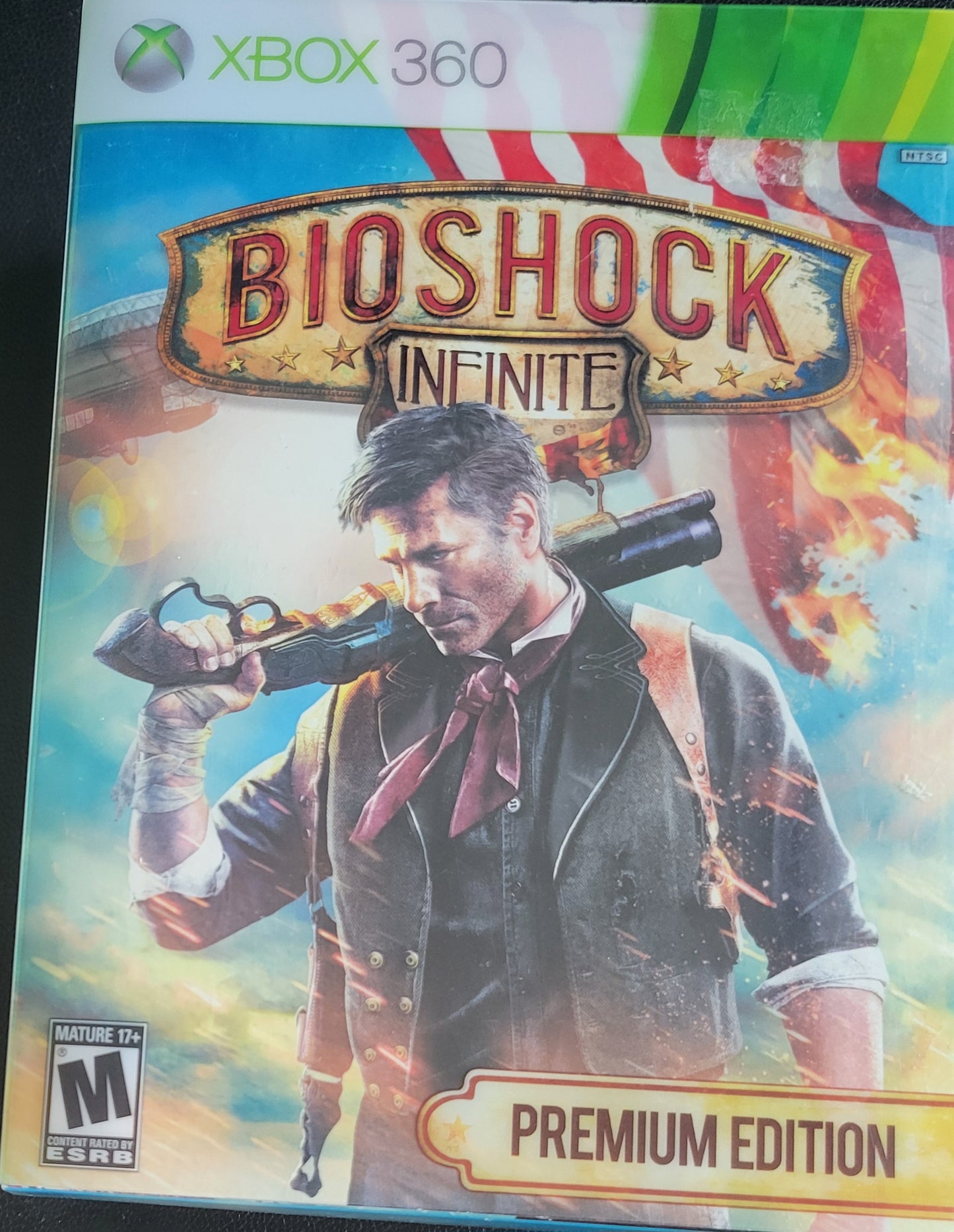 BioShock Infinite *Premium Edition Box Set* + Inserts! - (CIB) - Microsoft XBOX 360 - Pre-Owned Like New CLEAN DISC