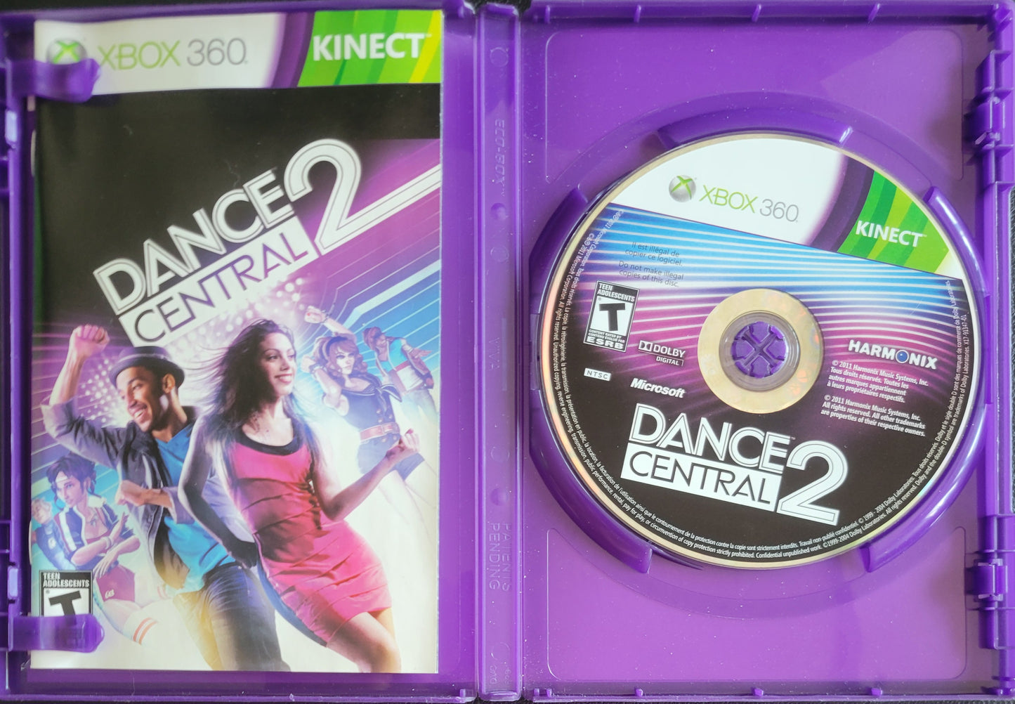 Dance Central 2 SEALED Or CIB - Microsoft XBOX 360 Tested & Working Like New
