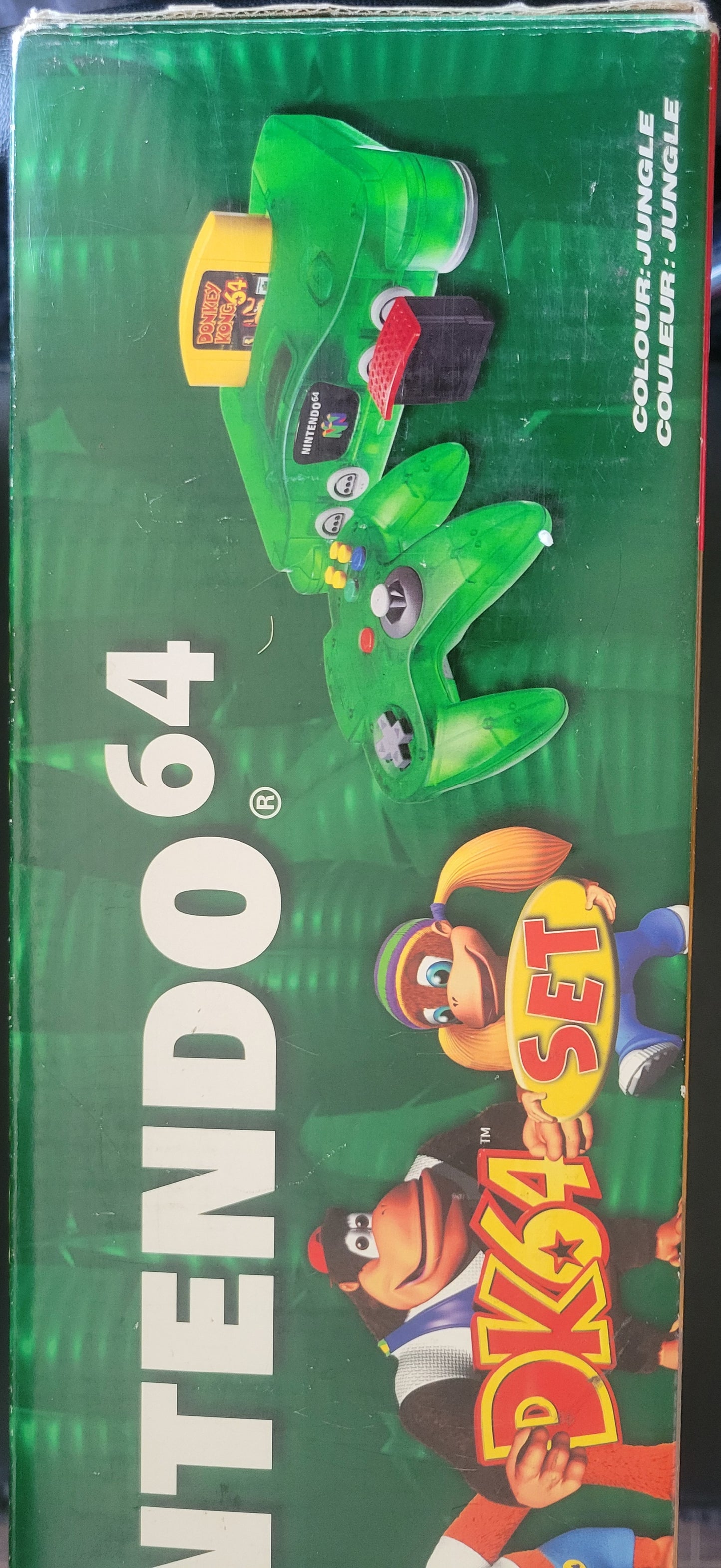 N64 Donkey Kong 64' Edition (Early Release) Nintendo 64 System ● OPEN BOX ● FACTORY PLASTIC ● IMMACULATE CONDITION
