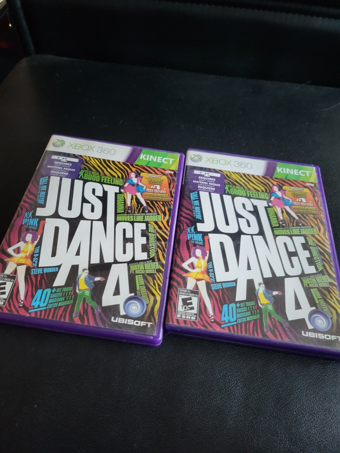 Just Dance 3 & 4 + Disney Party! – Microsoft Xbox 360 CIB – Pre-Owned Like New – CLEAN DISC (2011/2012/2011)