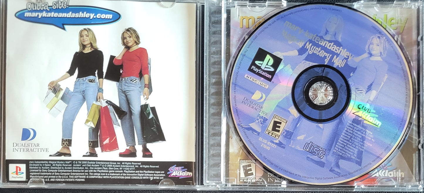 Mary-Kate & Ashley Magical Mystery Mall – Sony PlayStation 1 PS1 CIB – Re-Sealed (2000)