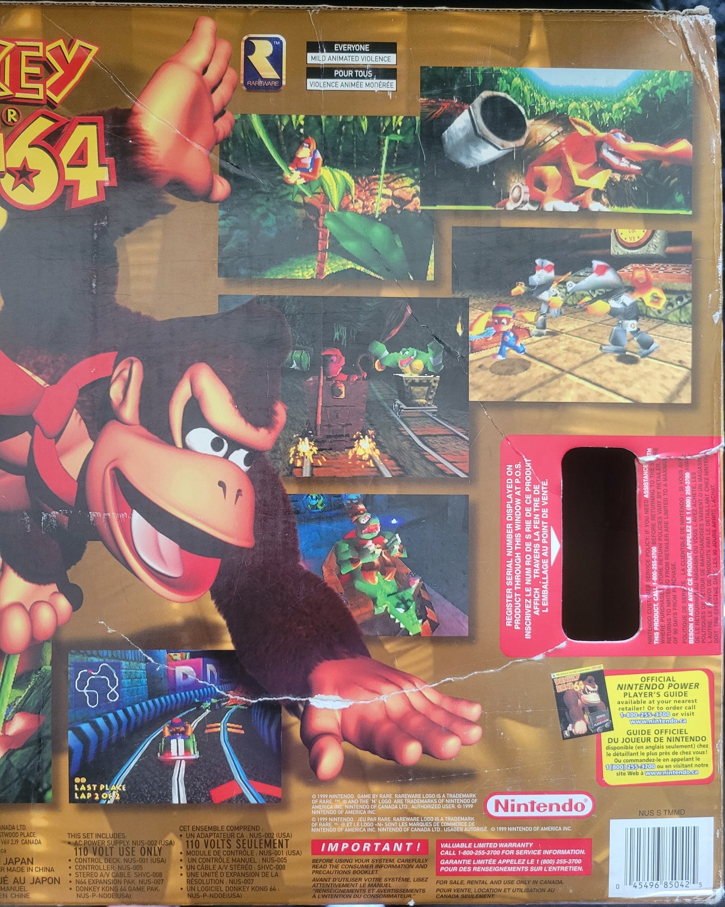 N64 Donkey Kong 64' Edition (Early Release) Nintendo 64 System ● OPEN BOX ● FACTORY PLASTIC ● IMMACULATE CONDITION