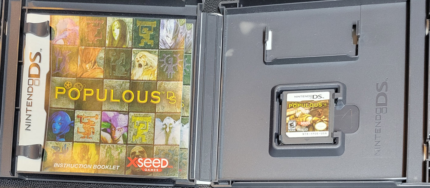 Populous - CIB Nintendo DS (2004) - MINT Like New!