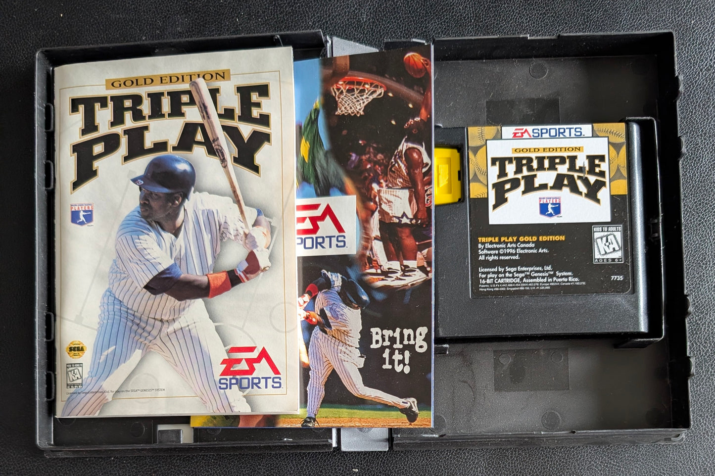 Triple Play Gold Edition - Boxed CIB (Sega Genesis) | 1993 | Sports / Baseball